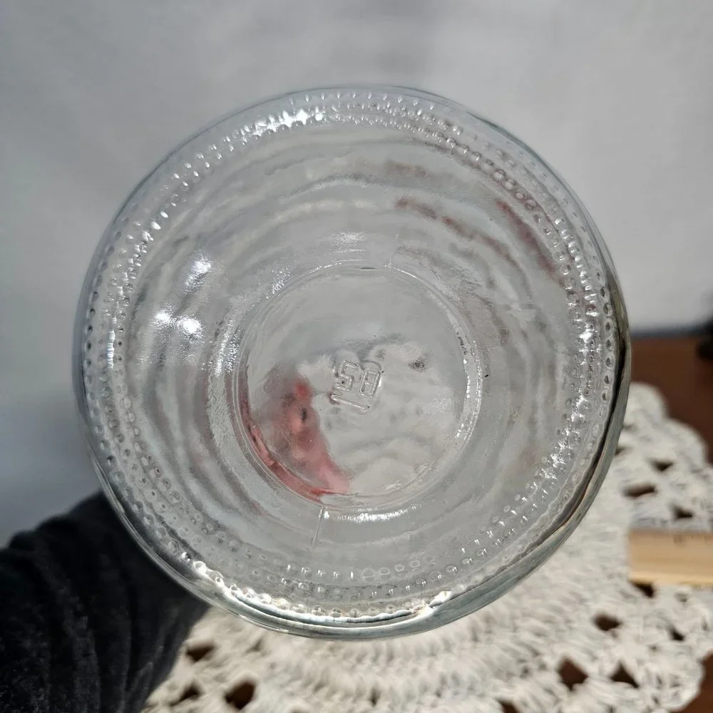 Heavy‎ Clear Vase 10 inches tall